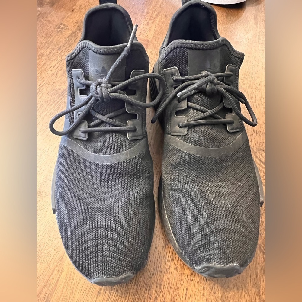 Adidas NMD_R1 Triple Black Sneakers | Men’s 10 | Boost Comfort
